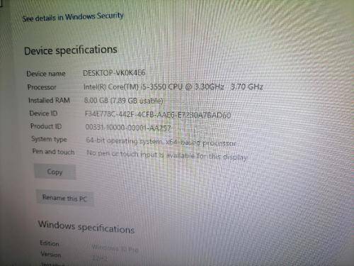 *AWESOME I5 8GB GAMING PC SETUP*LED PC BOX, LED KEYBOARD/MOUSE+SPEAKERS+SAMSUNG SCREEN*R30 FREIGHT