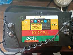 *GRAB THIS DEAL*R30 FREIGHT*ROYAL DC31 100AH MARINE AND UPS DEEP CYCLE BATTERY 100%*R3500 RETAIL**