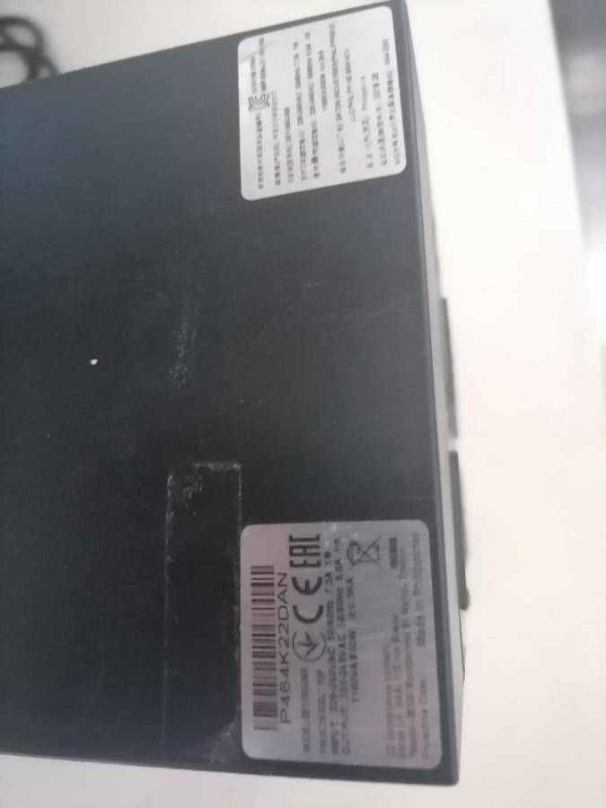 *LIQUIDATION ITEM*R30 FREIGHT*EATON 5E 1100VA UPS*WORKING*BATTERY LIFE UNKNOWN**