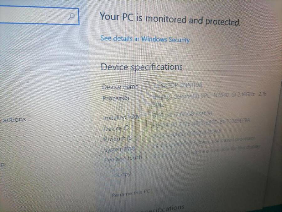 ASUS X553M LAPTOP*8GB RAM,750GB HDD,WINDOWS 10, CHARGER