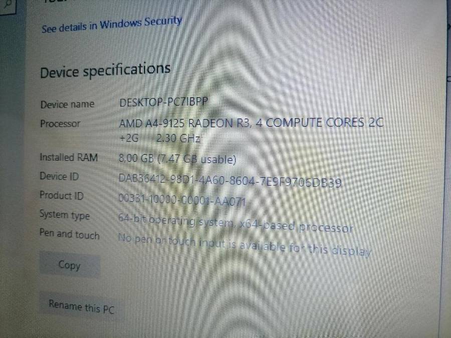 *TOP SPEC LAPTOP*HP 15 AMD A4RADEON,500GB SSD.8GB RAM,ORIGINAL CHARGER,BAG*R8500 REFUNBISHED PRICE*