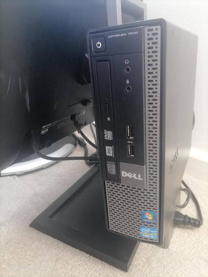 I3 DELL OPTIPLEX 7010 MINI PC,4GB RAM, W10,500GB HDD