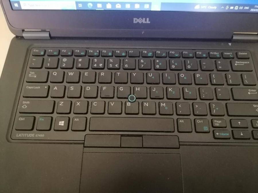 i5 DELL LATITUDE E7450 5TH GEN, 8GB RAM, 500GB HDD, BATTERY 100%,W10/OFFICE ORIGINAL CHARGER