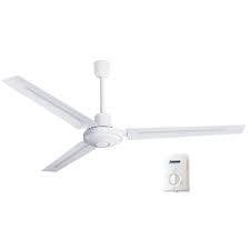 BRAND NEW BRIGHTSTAR INDUSTRIAL WHITE CEILING FAN WITH WALL CONTROLL IN BOX*R1800 RETAIL**