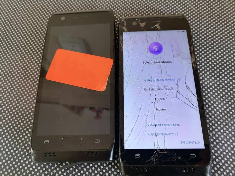 *WEEKEND SPECIAL*LOT OF 2 X TD TECH EP720 DUAL SIM PHONE.5G, WATER/DUST PROOF*ONE BID FOR BOTH**