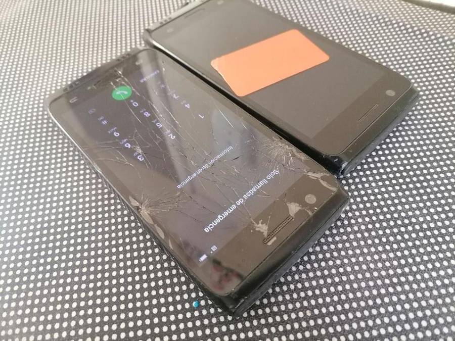 *WEEKEND SPECIAL*LOT OF 2 X TD TECH EP720 DUAL SIM PHONE.5G, WATER/DUST PROOF*ONE BID FOR BOTH**