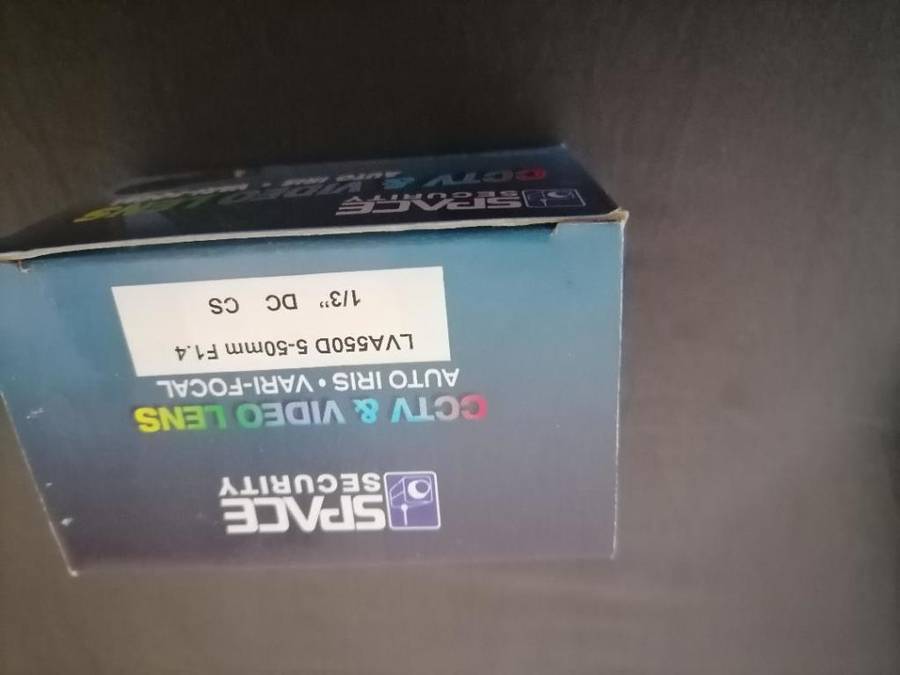 LIQUIDATION ITEMS*LOT OF 24 X New Space TV 550 Mm Varifocal Auto Iris Lens for CCTV Box Cameras