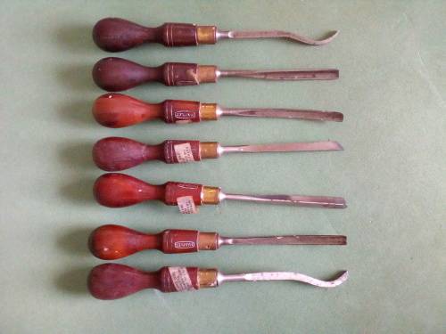 Marples Lot of 7 Carpenters Tools - Vintage set made of the finest steel.