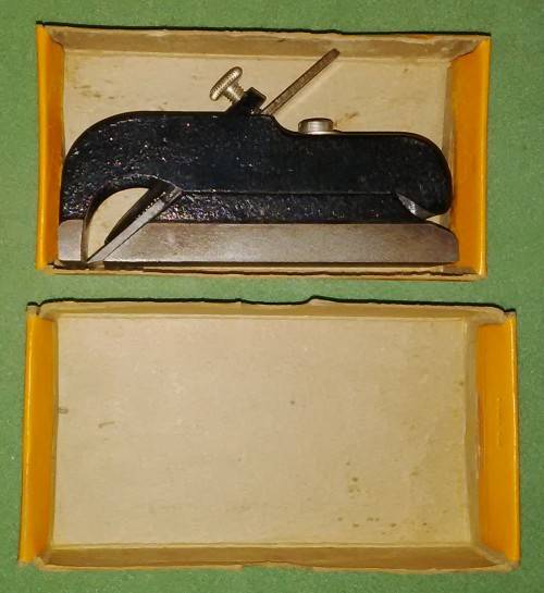 Vintage Stanley No.75 Bull Nose Plane With Adjustable Mouth , Shoulder Rebate Plane