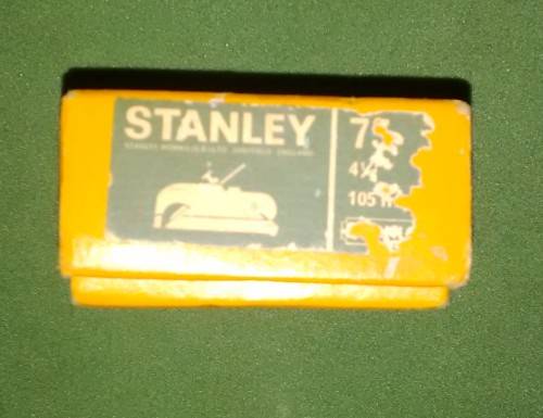 Vintage Stanley No.75 Bull Nose Plane With Adjustable Mouth , Shoulder Rebate Plane