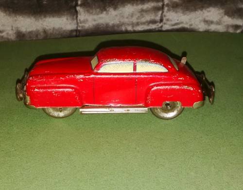 Rare Tin Wind-Up Car, U.S.-Zone Germany, Forward and Reverse Bumper Car
