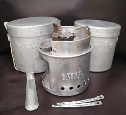 Vintage Pri-Mus Compact Stove No.71 Made In Sweden, B.A.Hjorth and Co., Stockholm