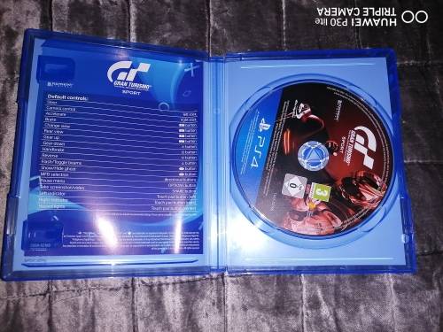 PS4 Playstation VR Compatible, Gran Turismo Sport, Very Good Condition Disc