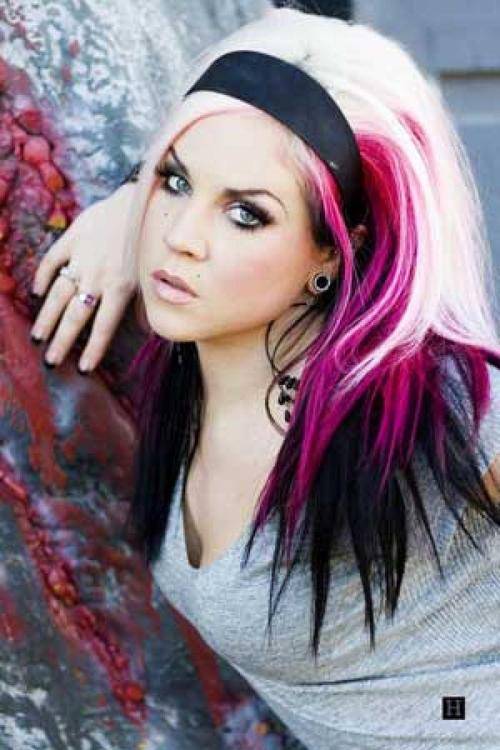 ** PINK HAIR DYE **