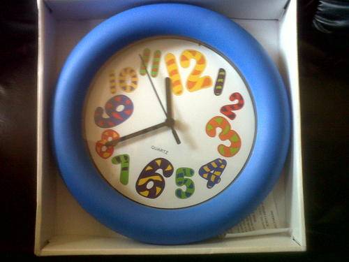 Very nice kids room clock