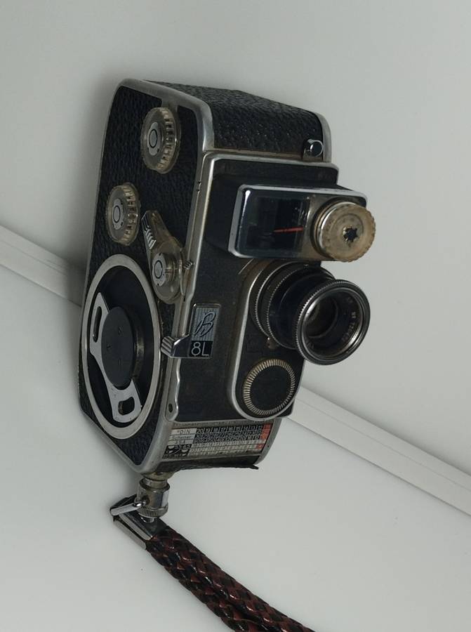Paillard-Bolex B8L 8mm cine camera
