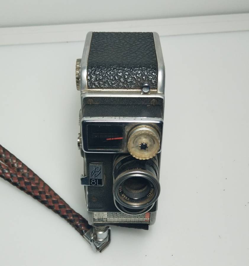 Paillard-Bolex B8L 8mm cine camera
