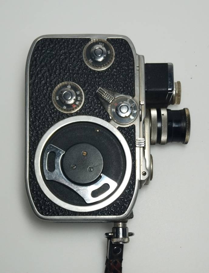 Paillard-Bolex B8L 8mm cine camera