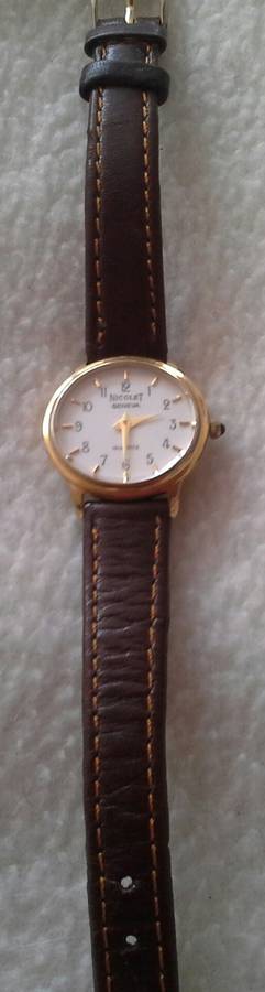 LADIES NICOLET GENEVA QUARTZ WATCH
