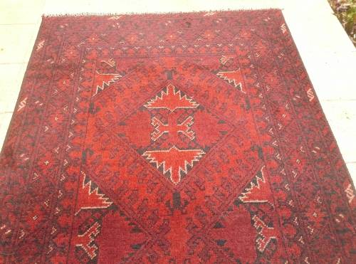 BEAUTIFUL - HAND KNOTTED AFGHAN PERSIAN CARPET