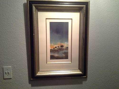 RICHARD RENNIE  -  WATER-COLOUR   -  EXTRAORDINAIRE !