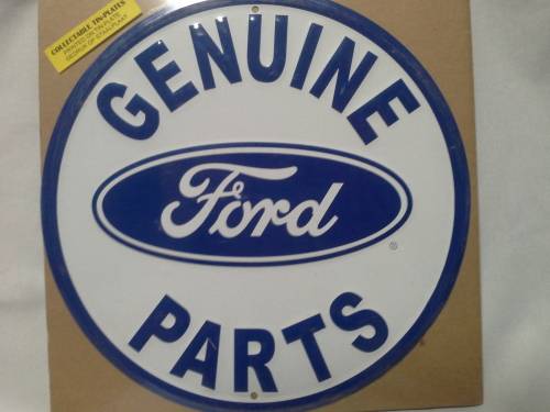 FORD - GENUINE PARTS  - METAL SIGN