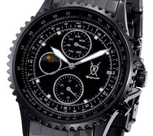 Konigswerk  Argos  Black with 8 DIAMONDS