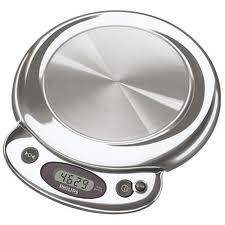 PHILIPS ELECTRONIC KITCHEN SCALE CHROME HR 2395, GREAT GIFT THIS XMAS!!!