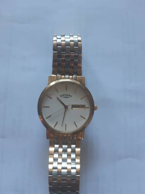 Gold/Silver Rotary Watch