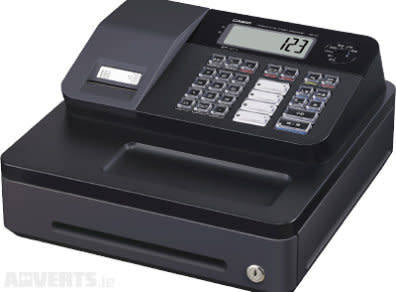 Casio SE-G1S Electronic Cash Register  Black