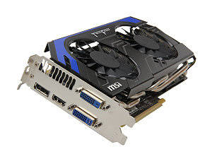 MSI N660TI PE 2GD5/OC GeForce GTX 660 Ti 2GB 192-bit GDDR5 PCI Express 3.0 x16 HDCP Graphics Card
