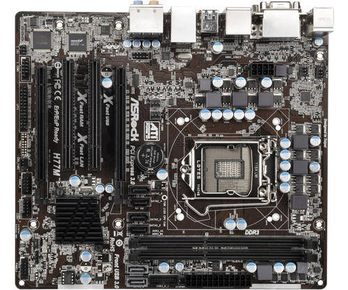 ASROCK H77M USB 3.0 MATX Motherboard + Intel Core i7-3770 Quad-Core 3.4GHz (3.9GHz Turbo) CPU