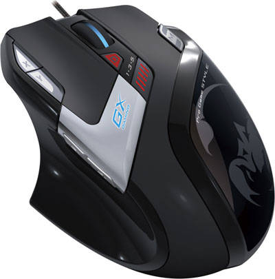 Genius GX-Gaming DeathTaker USB Wired Laser 5700dpi Professional Gaming Mouse