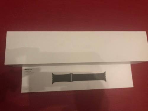 Apple Watch Series 1 Sport 42 mm Black Sport Band + Extras (Please read)