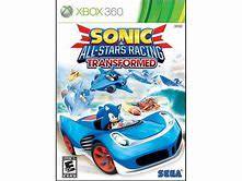 SONIC ALL-STAR RACING TRANSFORMED  (Xbox 360)  -  Good condition !!!