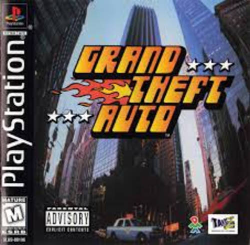 GRAND THEFT AUTO - Playstation 1 PS1 game - Good condition !!!!!