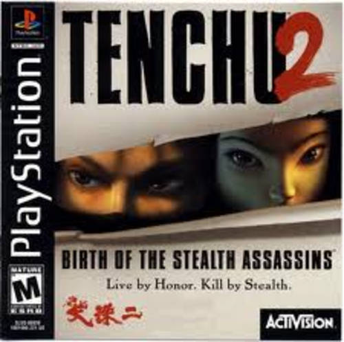 TENCHU 2 - Playstation 1 PS1 game - Good condition !!!!!