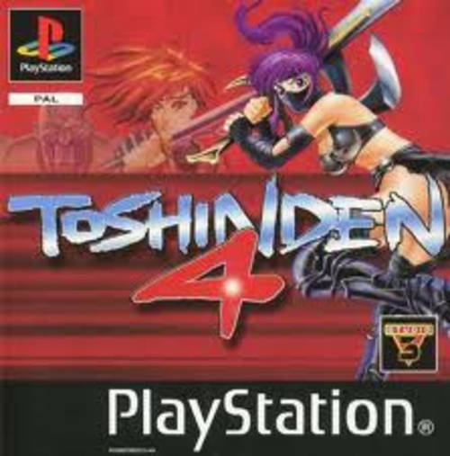 "Rare find" !!!   TOSHINDEN 4  - Playstation 1 PS1 game - Good condition !!!