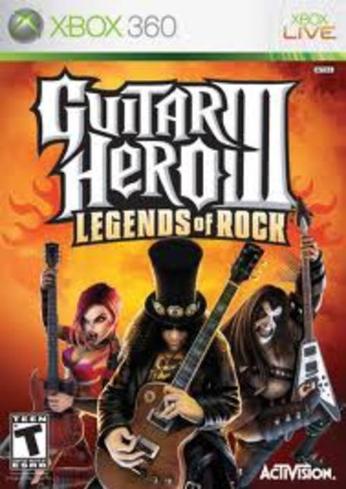 GUITAR HERO 3 LEGENDS OF ROCK - XBOX 360 - GREAT CONDITION !!!!!
