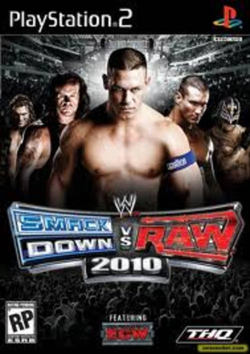 SMACKDOWN VS RAW 2010 PLATINUM - PS2 PLAYSTATION 2 - GREAT CONDITION !!!!!