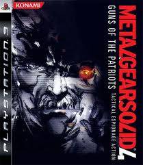 METAL GEAR SOLID 4 : GUNS OF THE PATRIOTS - PS3 PLAYSTATION 3 - MINT CONDITION !!!!!