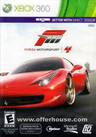 FORZA MOTORSPORT 4   (Xbox 360)  -  Great condition !!!