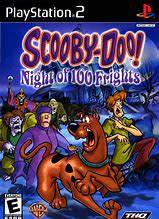 SCOOBY DOO NIGHT OF 100 FRIGHTS   (PS2)  -  Good condition !!!