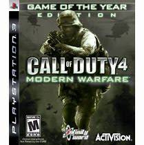 CALL OF DUTY4  MODERN WARFARE GOTY EDITION  PS3 - Mint condition / Re - Sealed - SAME DAY SHIPPING