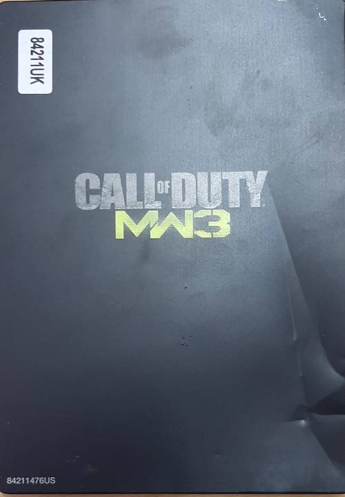 CALL OF DUTY MW3 - STEELBOOK   XBOX 360 - ( Please read the description )  - Good condition !!!
