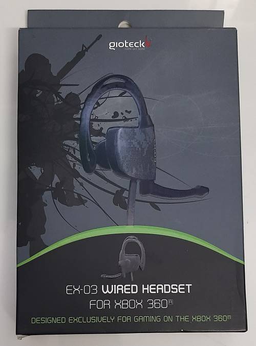 Gioteck Ex-03 Wired Headset for XBOX 360