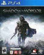 MIDDLE EARTH SHADOW OF MORDOR   PS4 - Great condition !!  - SAME DAY SHIPPING  -  BID TO WIN !!!
