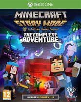 MINECRAFT STORY MODE THE COMPLETE ADVENTURE    (Xbox One)    -   Mint condition / Re - Sealed