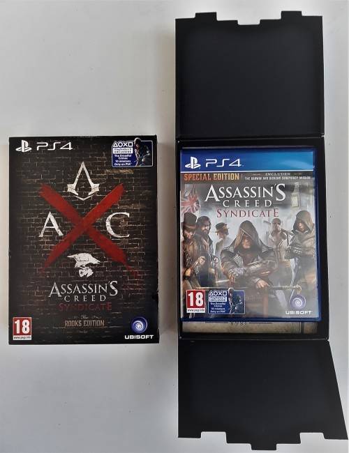 ASSASSINS CREED SYNDICATE THE ROOKS EDITION    (PS4)   -  Good condition !!! -  SAME DAY SHIPPING