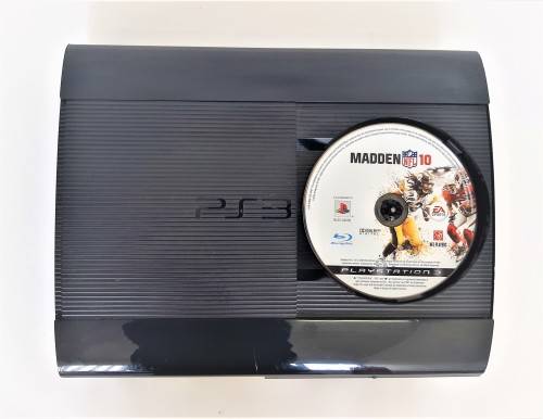 PS3 CONSOLE BLACK SLIM 120 GB + CONTROLLER + 5 GAMES & CABLES  - LAST ONE (  DEAL 008 )